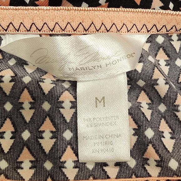 Marilyn Monroe Women's Camisole babydoll top sz Medium lace trim 90s Vintage - Picture 2 of 8